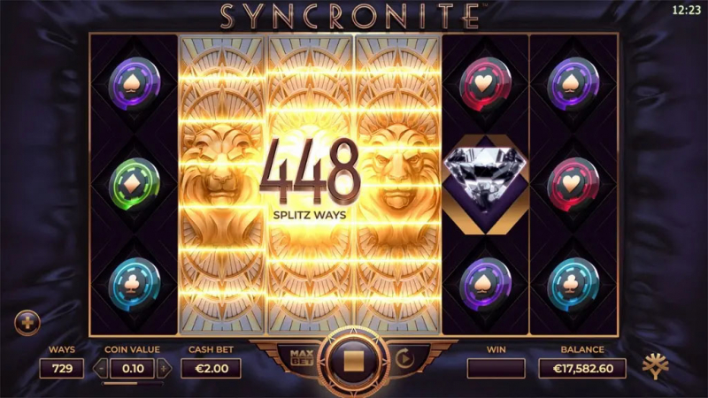 Yggdrasil готовит третий Splitz игровой автомат, Syncronite