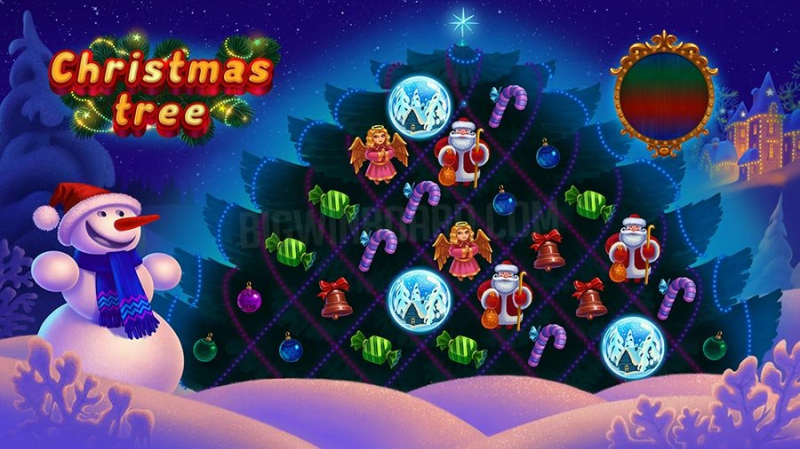Классическое Рождество в слоте Christmas Tree от партнера Yggdrasil