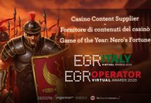 Photo of Nero’s Fortune от Quickspin номинирован на премию EGR Virtual Awards 2020