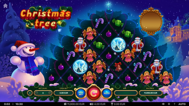Еще один рождественский слот: Christmas Tree от партнера Yggdrasil