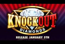 Photo of Knockout Diamonds: одна линия, две бонус функции от ELK Studios