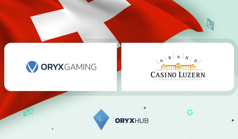 ORYX дебютирует в Швейцарии с Grand Casino Luzern 