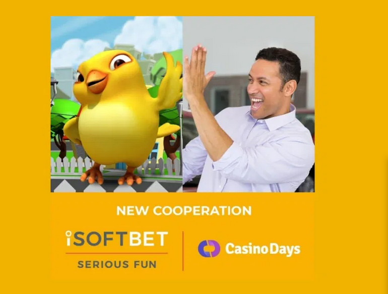 
                                iSoftBet предоставит контент Casino Days
                            