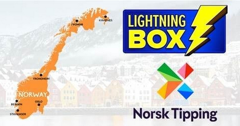  Lightning Box работает в Норвегии с Norsk Tipping 