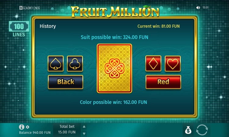  Fruit Million (Фруктовый миллион) — игровой автомат, играть в слот бесплатно, без регистрации