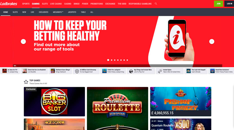 Казино Ladbrokes - играть онлайн бесплатно, официальный сайт, скачать клиент