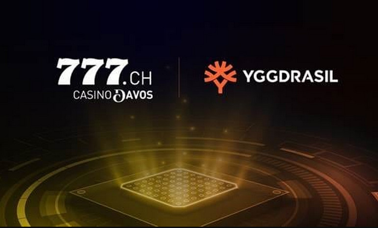  Yggdrasil сотрудничает с Casino Davos для бренда Casino777ch в Швейцарии 