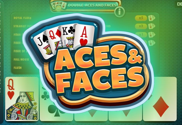 Aces and Faces — онлайн-покер от Red Rake, играть онлайн, бесплатно и без регистрации