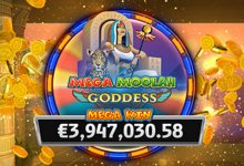 Photo of Джекпот в 3 947 030 евро на Mega Moolah Goddess от Microgaming