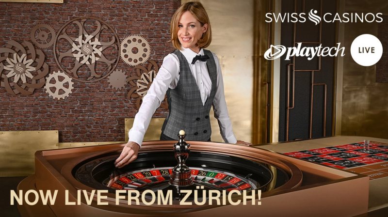  Playtech запускает студию живого казино в Цюрихе 