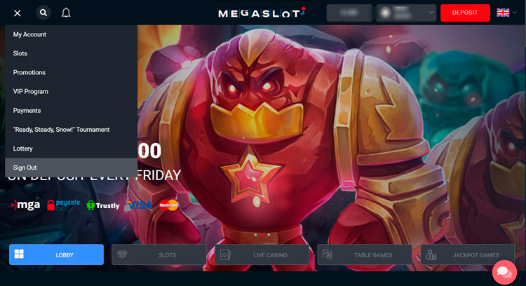 Казино Megaslot - играть онлайн бесплатно, официальный сайт, скачать клиент