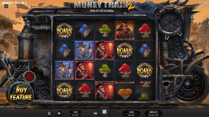 Аналитика слота Money Train 2 — статистика основной и бонусной игр, вероятность крупного выигрыша