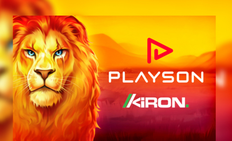 
                                Playson заключает контент-партнерство с Kiron Interactive
                            