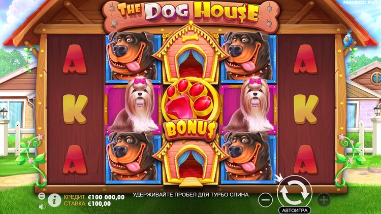  The Dog House (Собачья будка) от Pragmatic Play — игровой автомат, играть в слот бесплатно, без регистрации