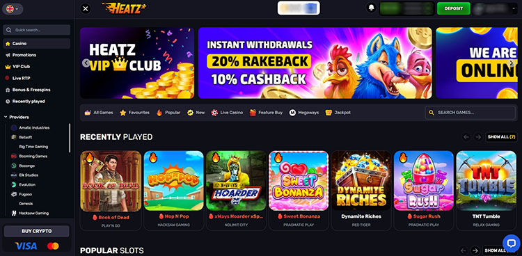 Казино Heatz Casino - играть онлайн бесплатно, официальный сайт, скачать клиент