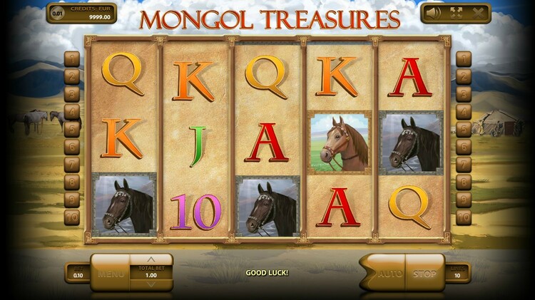  Mongol Treasures (Монгольские сокровища) от Endorphina — игровой автомат, играть в слот бесплатно, без регистрации