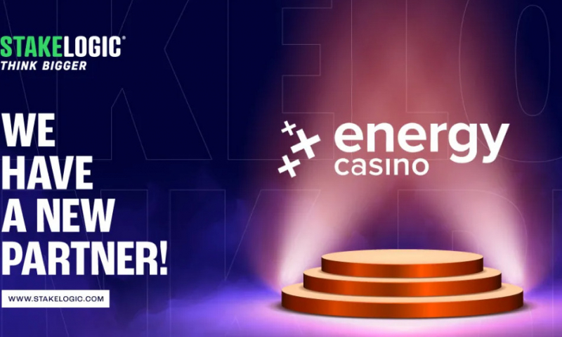 
                                Сотрудничество Stakelogic и Energy Casino
                            