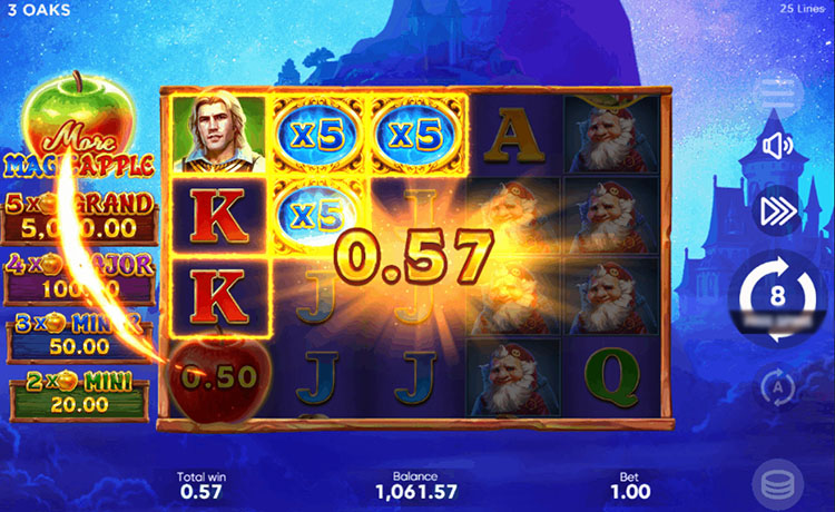 Игровой автомат More Magic Apple провайдера 3 Oaks Gaming — аналитика 1000 тестовых раундов | Casino.ru