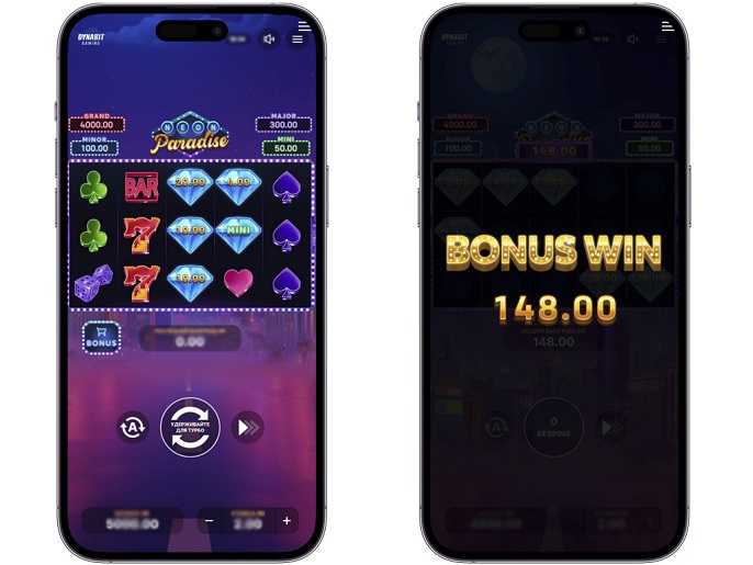 Игровой автомат Neon Paradise: Hold and Win провайдера Dynabit Gaming — аналитика 1000 тестовых раундов | Casino.ru