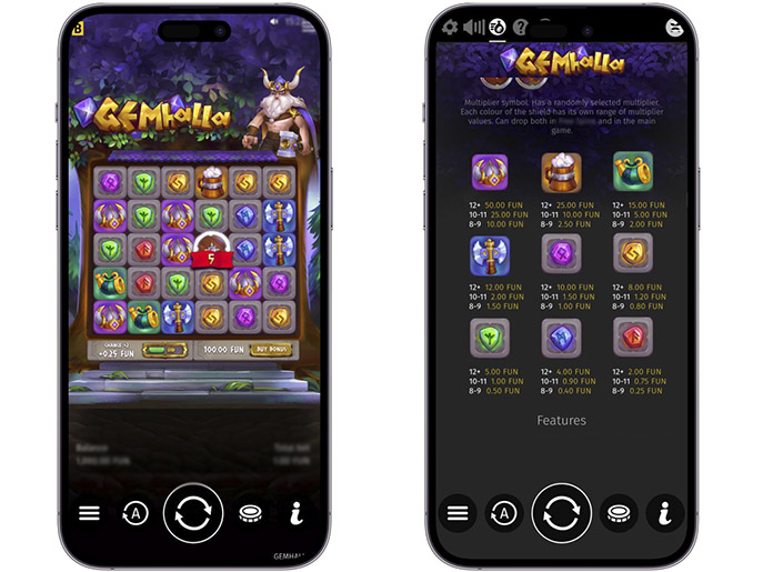 Игровой автомат Gemhalla провайдера BGaming — аналитика 1000 тестовых раундов | Casino.ru