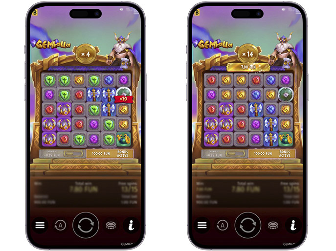Игровой автомат Gemhalla провайдера BGaming — аналитика 1000 тестовых раундов | Casino.ru