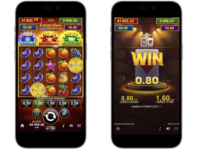 Игровой автомат 40 Extra Crown Triple Boost Golden Coins Link провайдера Amusnet — аналитика 1000 тестовых раундов | Casino.ru